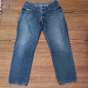 Classic Blue Denim Jeans #4